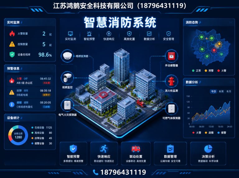 文昌智慧消防系统展示图